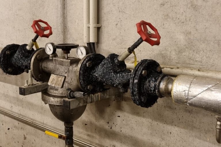 korrodiertes Messingventil